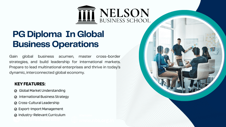 PG Diploma in Global Business Operations